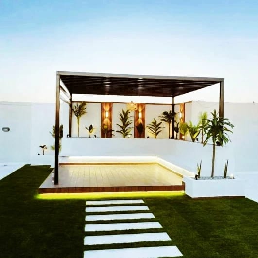 تنسيق حدائق بجدة ومكة